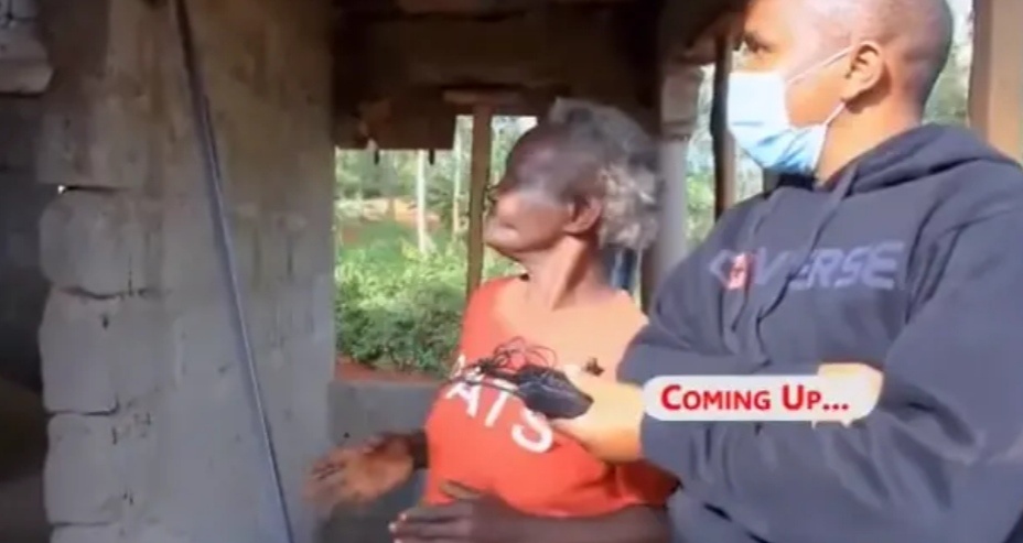 DP Ruto Finally Builds Funny Murang'a Granny A House.