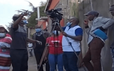 Kiambu Rogue landlord Beats Journalists, lesson for poking their noses into his business