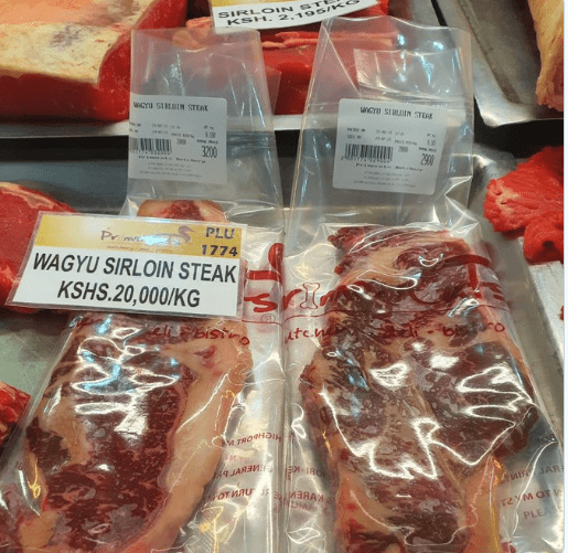 Why wagyu Beef steak costs Sh20,000 per kilo