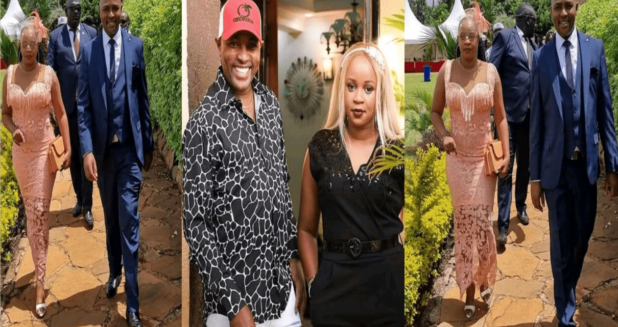 Kiengei Steps Out With His Beautiful Goat Wife; He Looks Happy (PHOTOs).