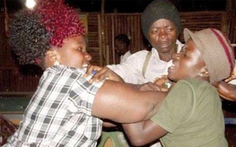 Drama In Murang’a As Lady Beats Sister To A Pulp After Busting Her In The Act With Her Son.