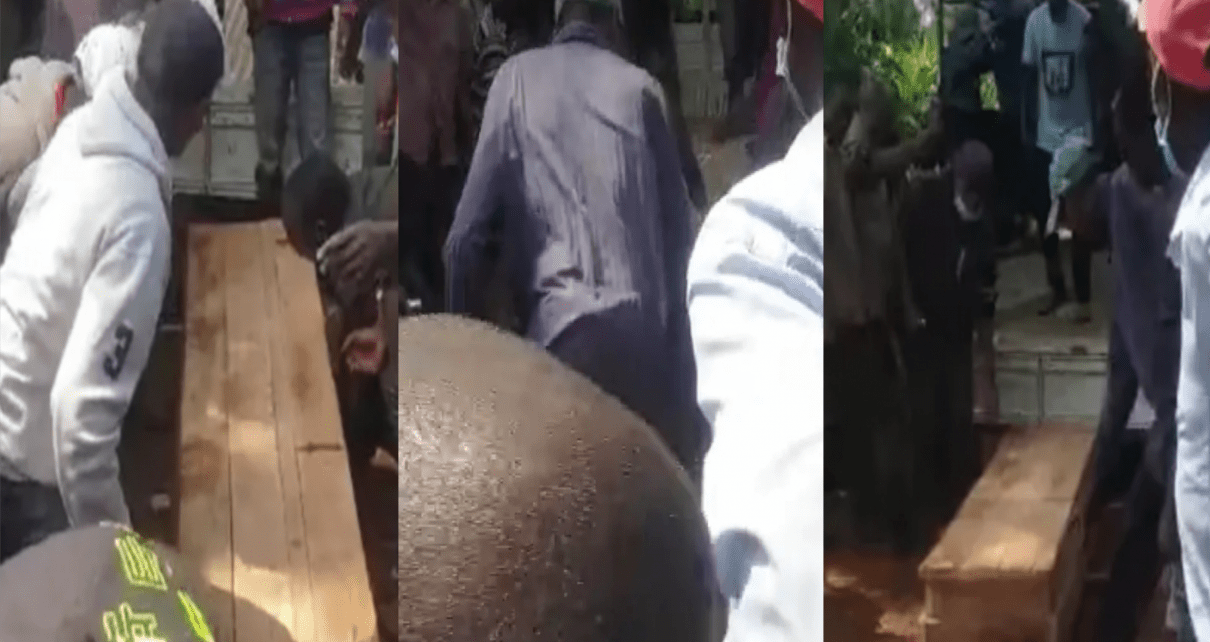 Drama In Kiambu As Man Is Buried 'Like A Dog' After Allegedly Killing His Brother Over Inheritance