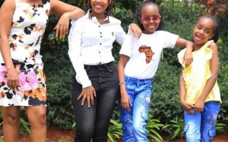 Njogu Wa Njoroge's Mistress Turned Wife, Mary Lincoln Treats Fans With Beautiful Photos Of Her 3 Daughters (PHOTOs)