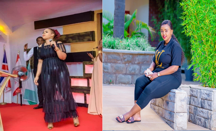 Slay queen pastor, LUCY NATASHA, roasted after a lady in her worship team was spotted dressed indecently (PHOTO)