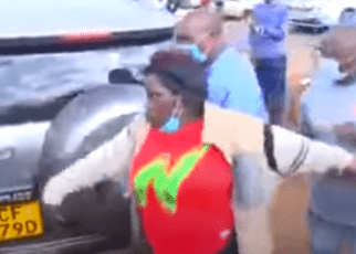 Drama as woman confronts Governor ANNE WAIGURU and her bodyguards –vitu vichanjanga (VIDEO)