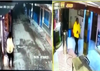 SHOCK: CCTV footage shows CAROLINE KANGOGO at Dedamax Hotel Juja minutes after killing another man (VIDEO).