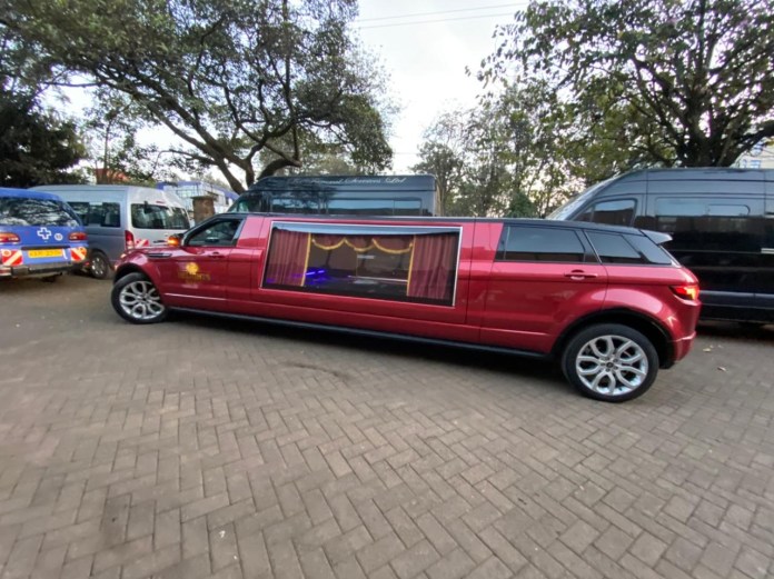 Murang’a Tycoon CHARLES MUIRURI, ferried in Range Rover hearse with police escort –(PHOTOs).