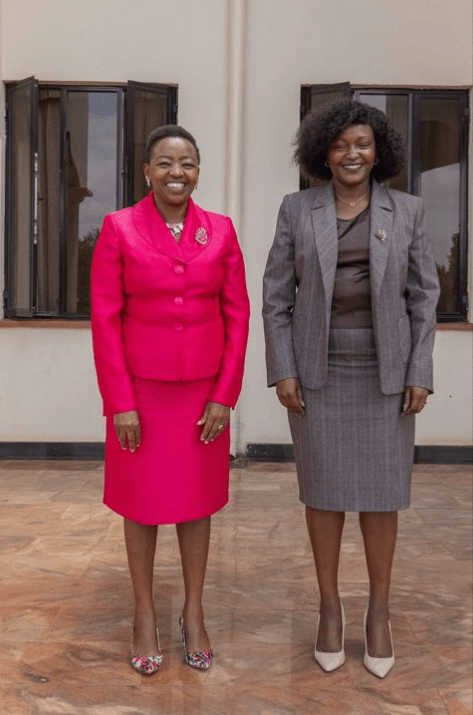 Eye-Catching Photos of Rachel Ruto rocking in Stylish Skirt Suits