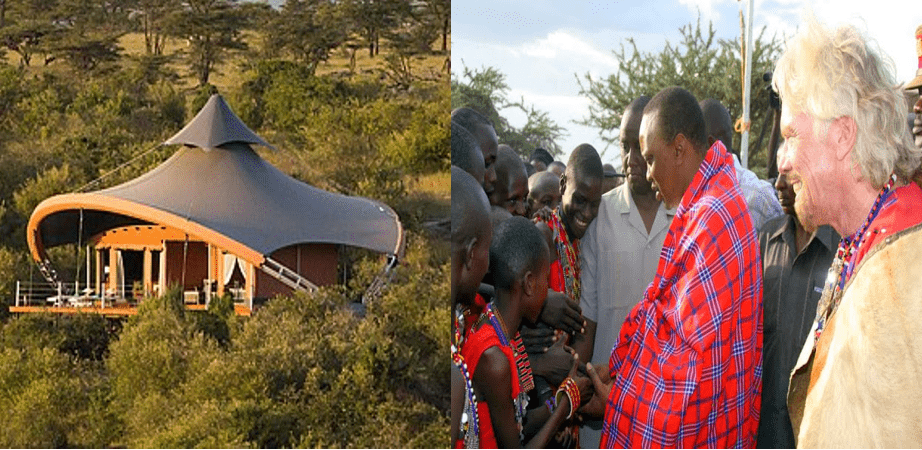 Inside Richard Branson's Ksh300k per Night Kenyan Hotel Voted Best in the World [PHOTOS]