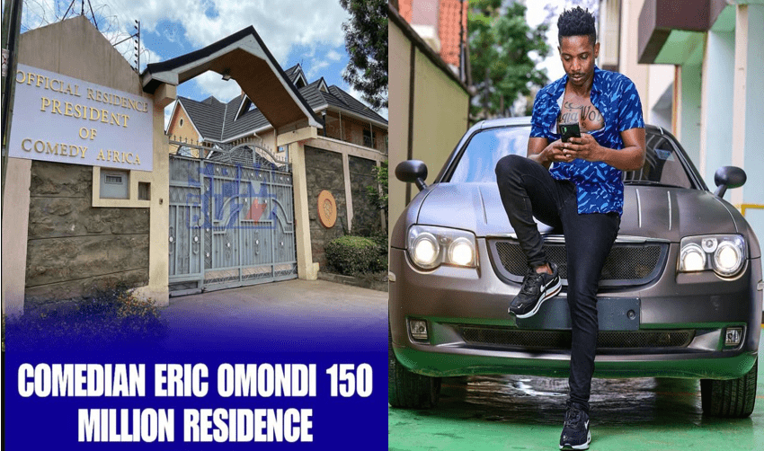 Comedian Eric Omondi's Ksh.150 million Residence PHOTOS-Omeera Pesa Otas
