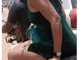 socialite spotted riding on a bodaboda shortly after bragging she can’t date a man without a car (PHOTOs).