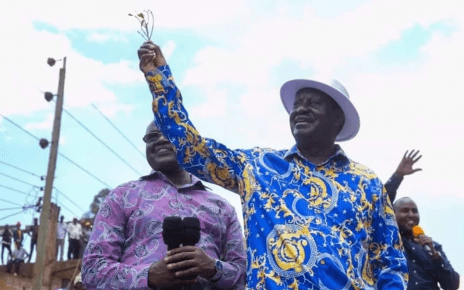 RAILA ODINGA promises to help Miraa farmers export their produce to SOMALIA and DRC when he becomes President