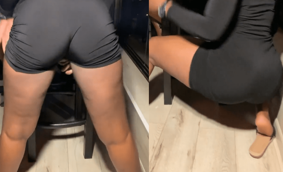 Video of pantless slay queen at 40Forty Lounge in Westlands as she exposes his 'flesh'emerges(WATCH).