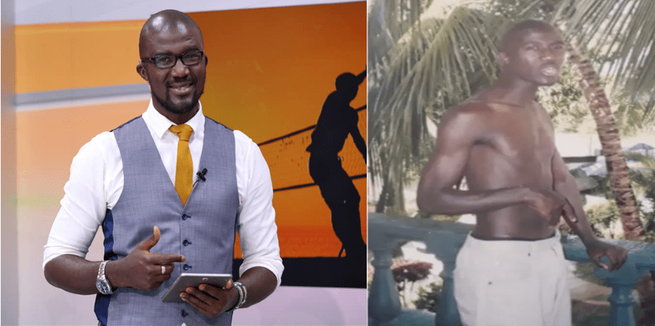 Watu hutoka far– Throwback PHOTO of Citizen TV’s MIKE OKINYI, He now gives ladies sleepless nights