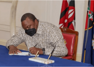 president Uhuru Signs Law Denying Mpango wa Kandos Inheritance