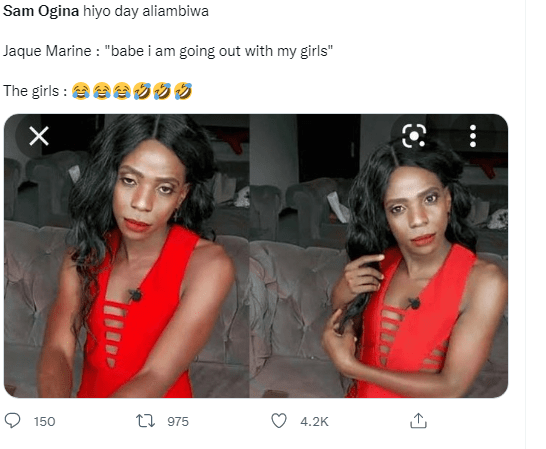 KOT hilarious memes of Sam Ogina’s drama after Eric Omondi chewing maribe confession