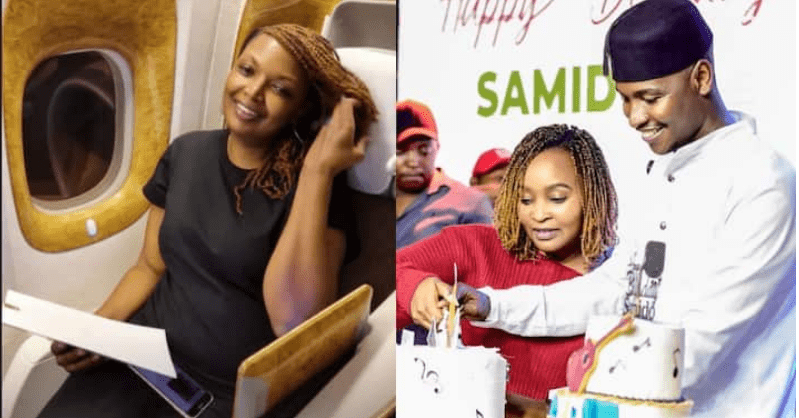 Samidoh arrives in US alone,claims Karen Nyamu remained in Dubai