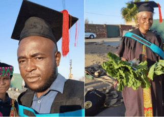 Graduate Pays Tribute to Selfless Mom Who Hawked to Provide Son with Education: “This Is Heartfelt!