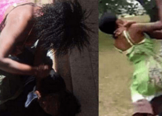 Lady Badly Beats Her Mother-In-Law To Restore Peace In Her Marriage.