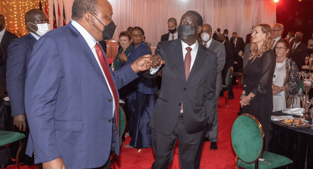 UHURU and RAILA finally meet all OKA principals in State House at night and RUTO is scared