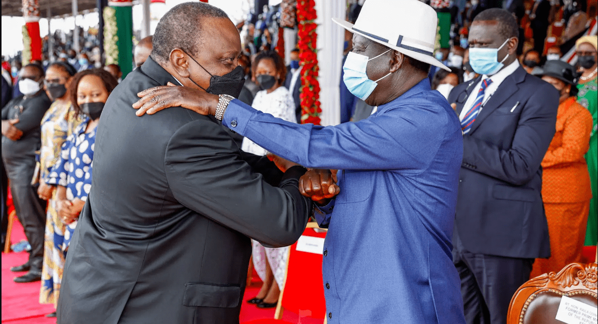 Shock as it emerges that UHURU and MATIANG’I don’t trust RAILA as president