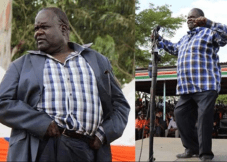 “My Husband Is Recently Underperforming In Bed Due To Belly Size” Governor Cyprian Awiti’s Wife Now Cries