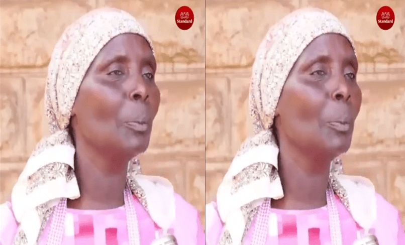 Kiambu Woman Accused of Removing Inner Wears And Placing on Another Trader's Business-VIDEO