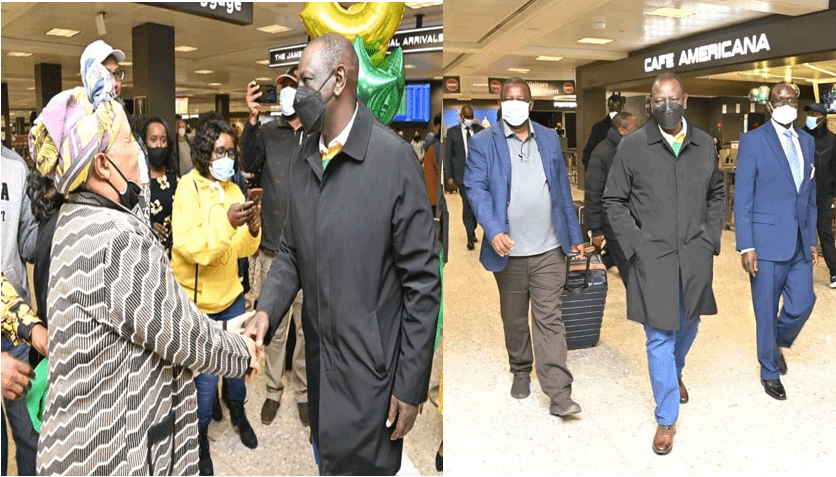 Photos Of William Ruto Today At Washington DC Causing Reactions Among The Netizens