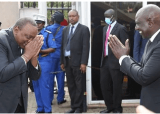 Pettiness or Pride? Uhuru Kenyatta avoids shaking hands with Dr Ruto in parliament.