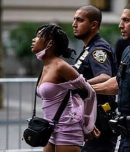 Terrible: Disturbing Video Shows African Woman Being Stripped N@ked by White Officers, Assaulted and Locked in a Male Cell (VIDEO)