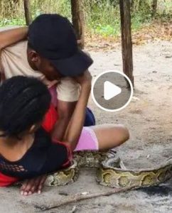 Viral Video Shows Man Bitten by Snake While Allegedly Trying to Force Himself on Mentally Ill Woman (VIDEO)