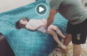 Cruel World: Disturbing Video Shows Man Attacking His Daughter After Assaulting Her Mum and Leaving Her in Critical Condition (VIDEO)