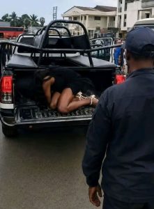 Disturbing Video Shows Black Woman Being Stripped and Locked in Car Boot After Telling 3 Police Officers “You Are Not My Type” (VIDEO)