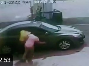 Sad: Heartbreaking Video Shows Goons Struggling to Enter Woman’s Car, Stripping and Dragging Her Outside as Public Films Without Intervening (VIDEO)
